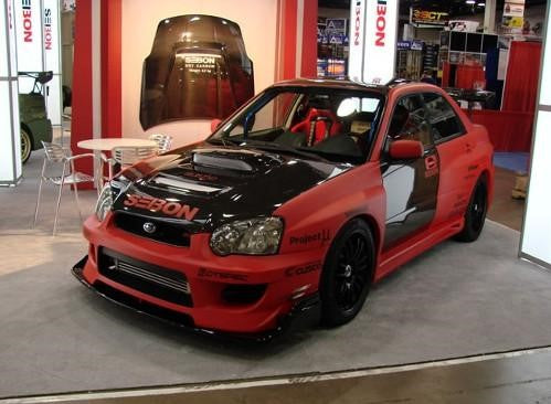 Seibon Carbon Fiber Front Doors Subaru Impreza WRX | STI 2002-2007