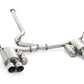 ARK DT-S Stainless Catback Exhaust With Polished Tip Subaru WRX 2.5L H4 TURBO | Sti 2.5L H4 TURBO 2011-2021