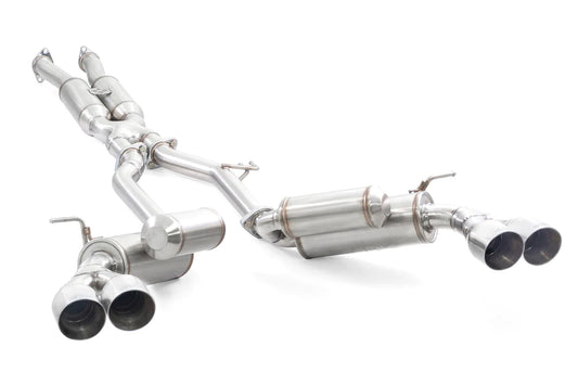 ARK GRIP Stainless Catback Exhaust w/Polished Tips Hyundai Genesis Coupe 3.8L 2010-2013